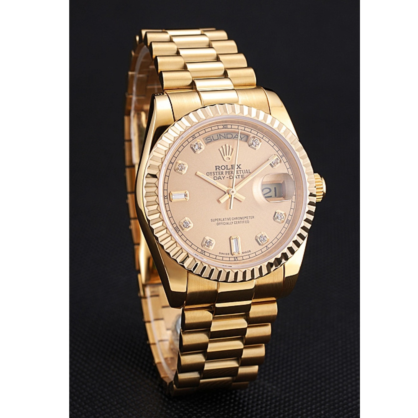 Rolex aaa copy Day-Date Rolex Mechanism-srl76 Swiss 0610